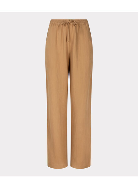 Esqualo HS24.10207  172  Trousers wide crush Almond