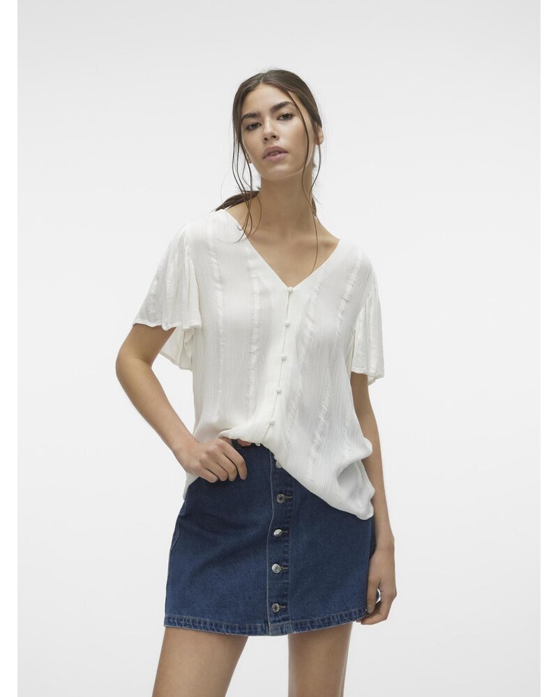 Vero moda 10306686  4474408  VMKANVA SS TOP WVN GA