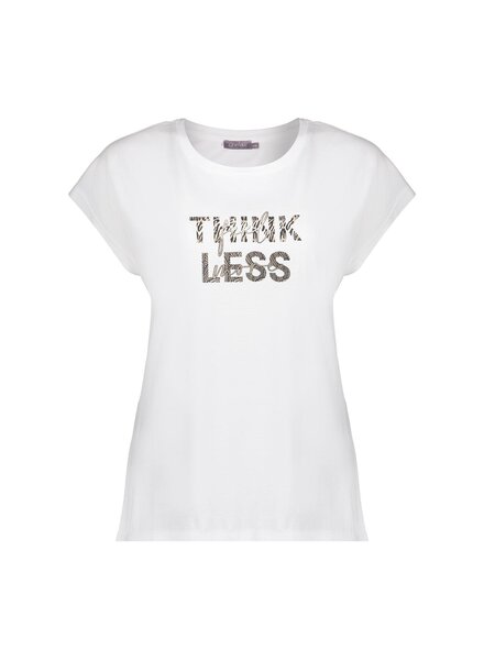 Geisha Fashion Women 42374-41 T-shirt 'think less'