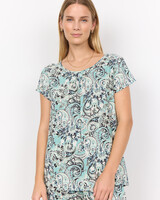 Soyaconcept SC-ESIN 2 c aqua combi blouse