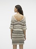 Vero moda VMMINOU 2-WAY 2/4 V-BACK PULLOVER