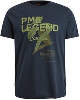 PME LEGEND PTSS2404571 Short sleeve r-neck single jersey