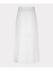 Esqualo HS24.28212  Skirt linen Off White