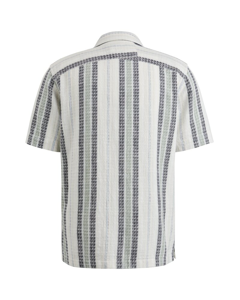 Cast Iron CSIS2404273  Short Sleeve Shirt YD stripe structure