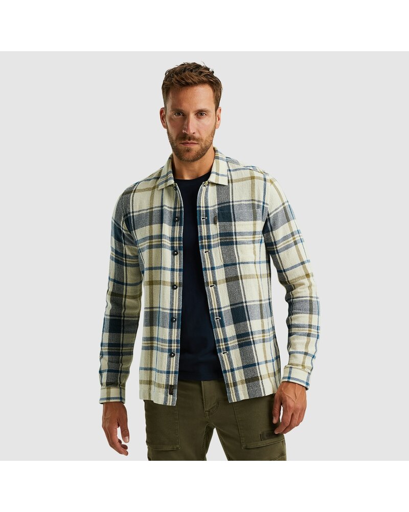 PME LEGEND PSI2408207  Long Sleeve Shirt Matt weave Check 7013