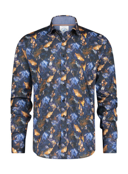 A Fish Named Fred 29.013 Shirt autumn leaves 604