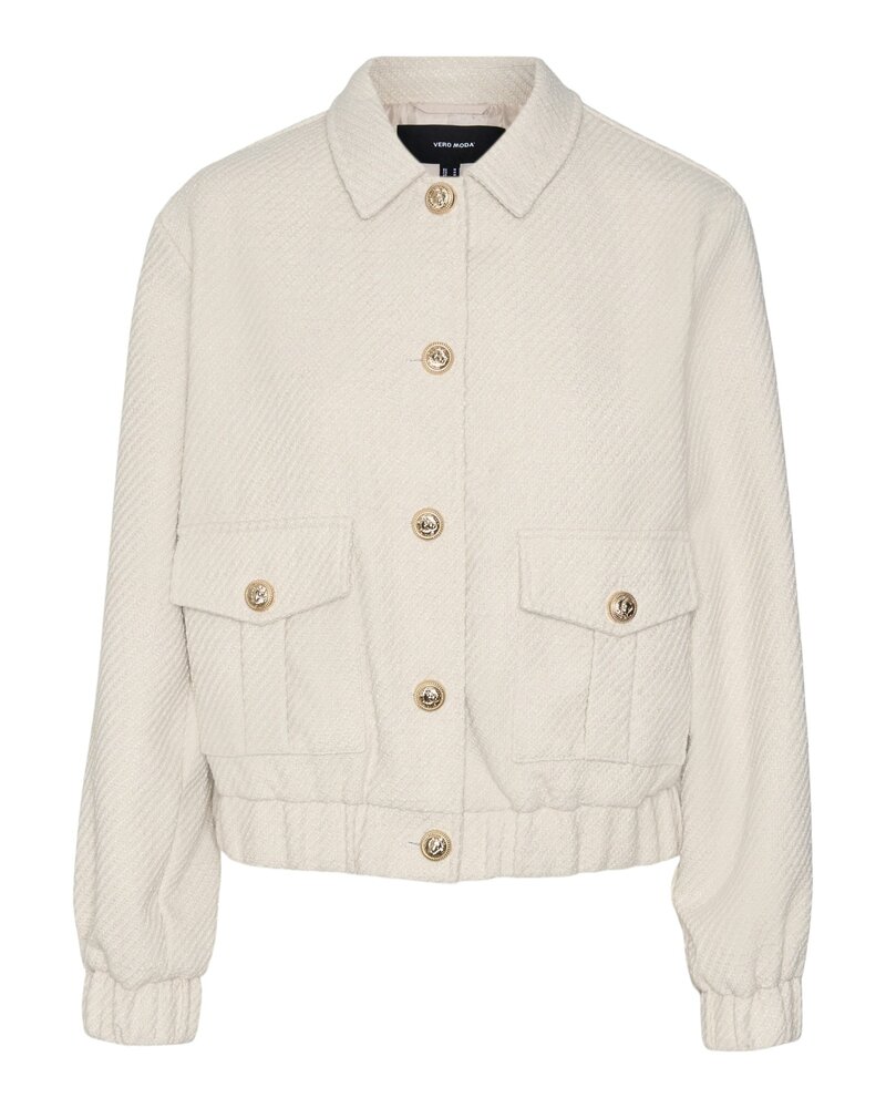 Vero moda 10315530  VMSUZIMIA SHORT JACKET Oatmeal