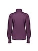 Geisha Fashion Women 44566-14 Pullover col pleated shoulders mauve