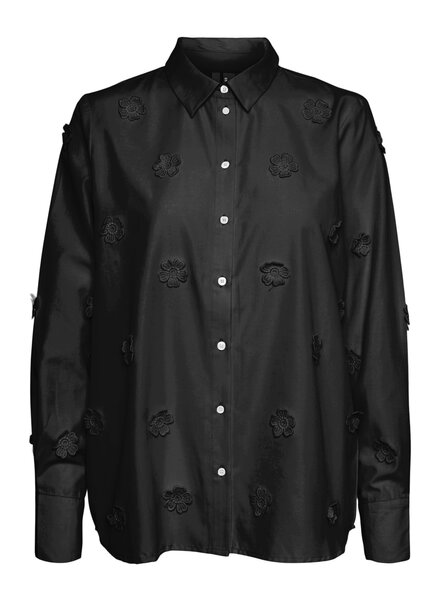 Vero moda 10311148 Black VMTIKA LS SHIRT WVN