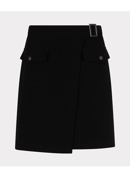 Esqualo F24.10551  Skirt overlap pockets city