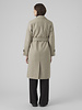 Vero moda 10289870 Silver Mink VMFORTUNEVEGA LONG TRENCHCOAT GA