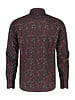 A Fish Named Fred 29.030 405 SHIRT FOREST ANIMALS BURGUNDY