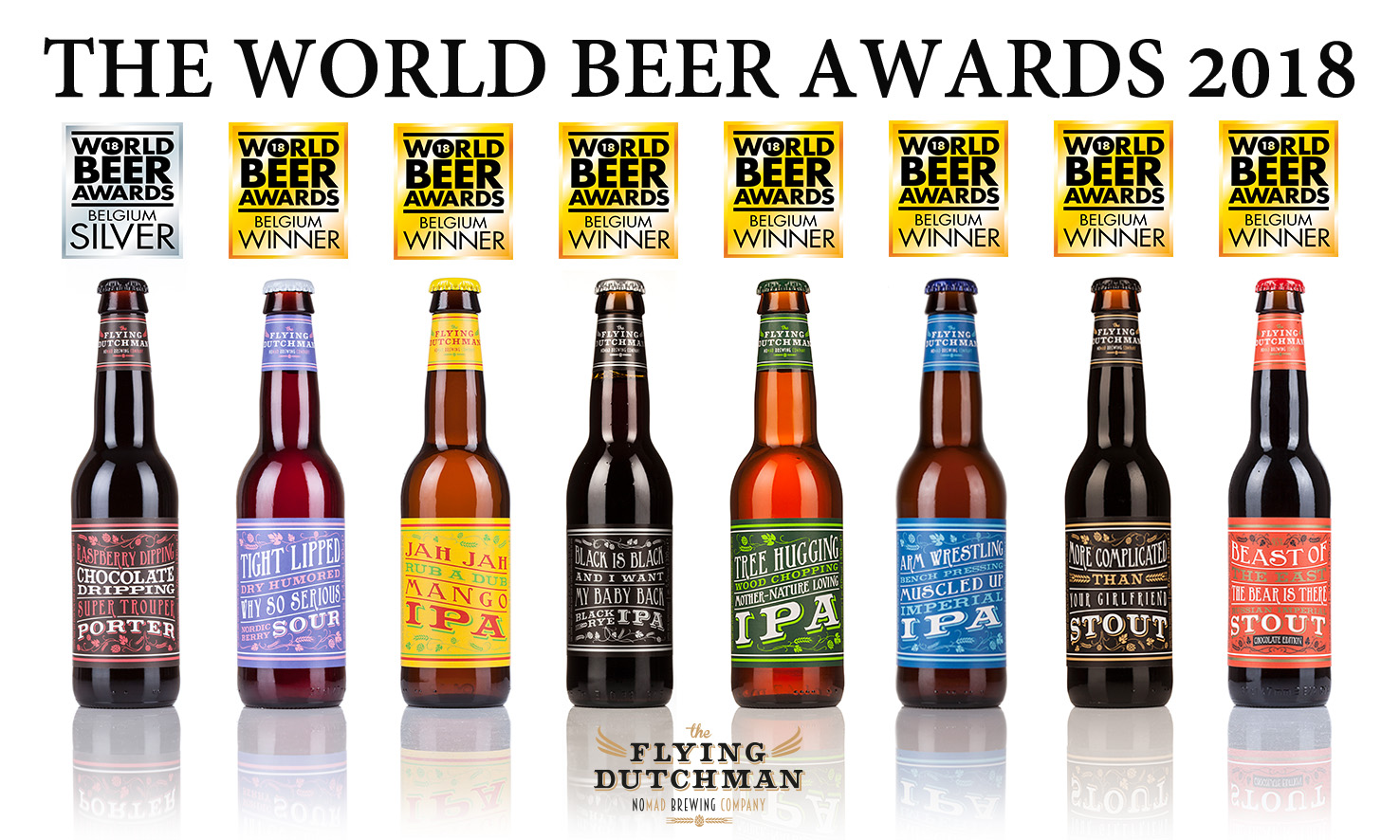 8 awards tijdens World Beer Awards 2018