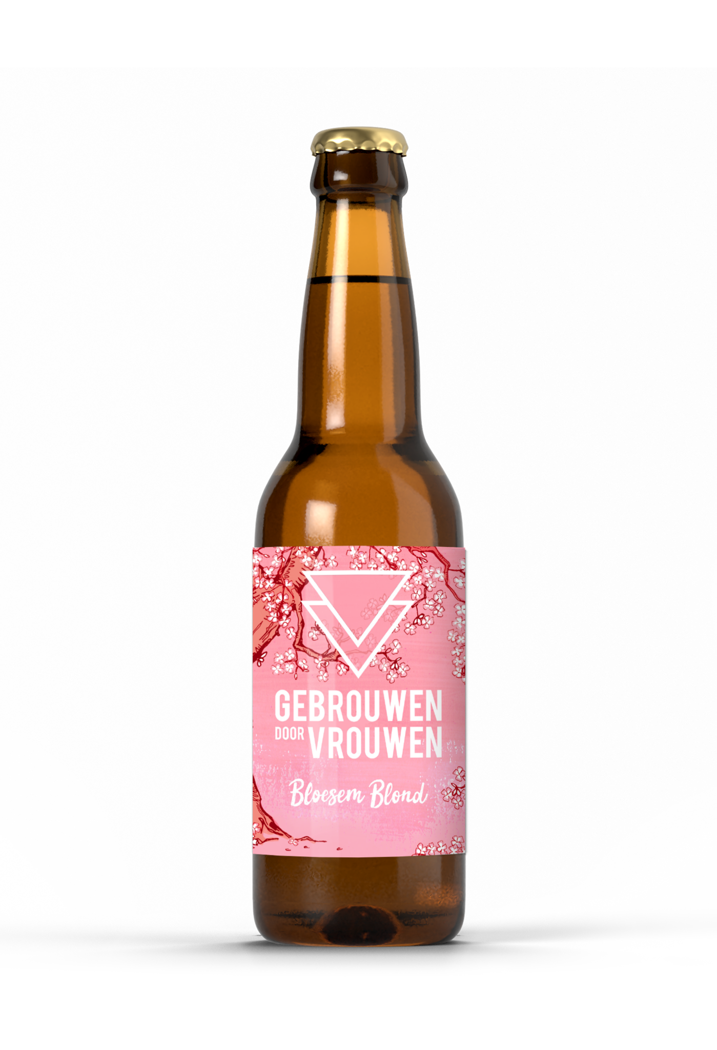 Gebrouwen door Vrouwen Bloesem Blond 24x33CL