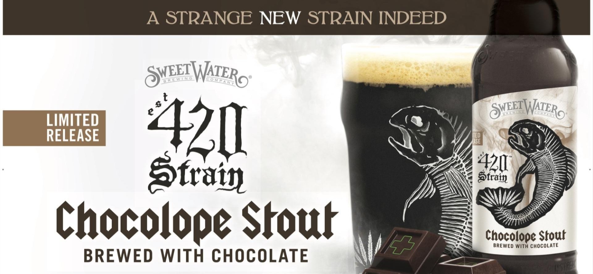 Nieuwe SweetWater Chocolade Stout met Hennep-aroma