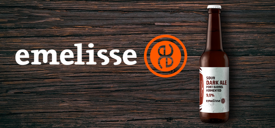 Emelisse Sour Dark Ale, vers uit het Portvat