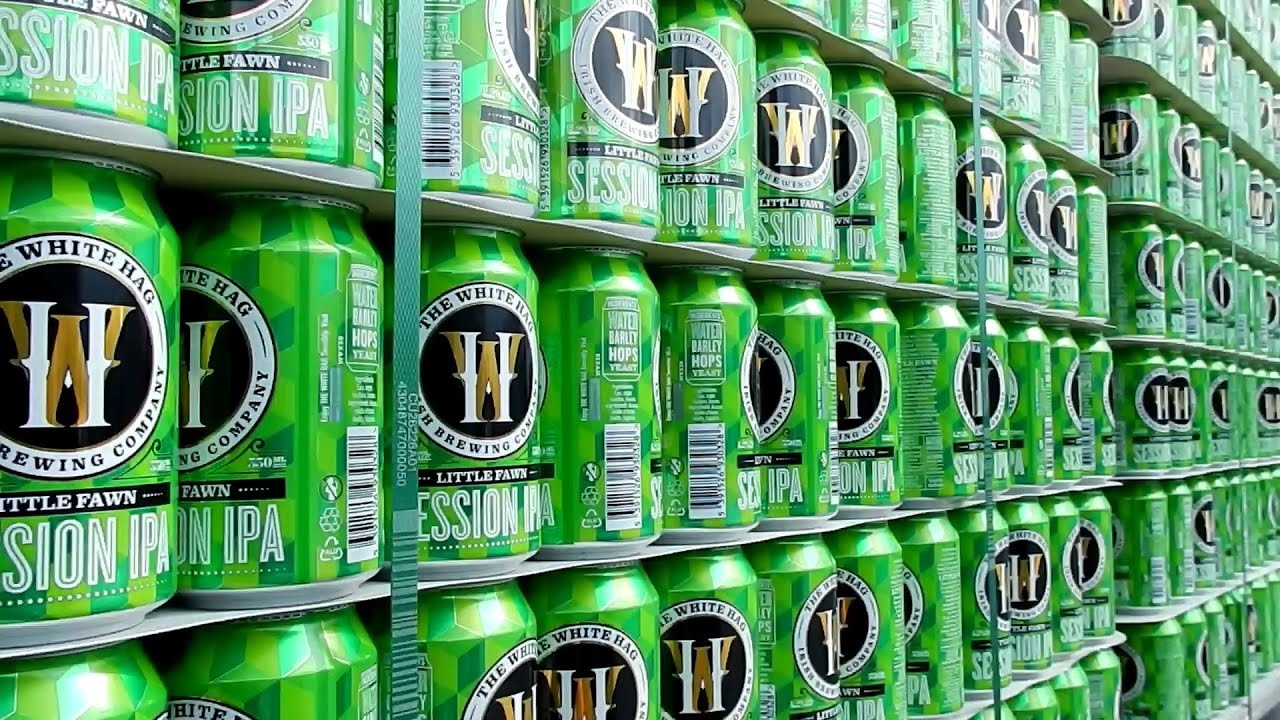 Groot assortiment bieren in blik