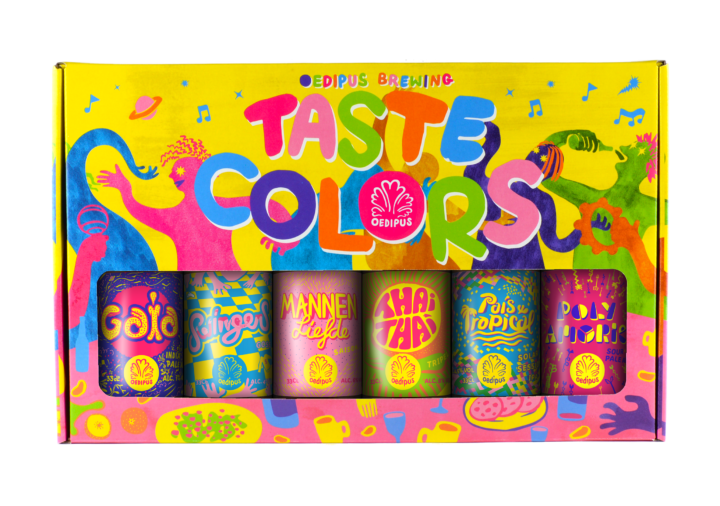 Oedipus Brewing Sixpack Taste Colors 4x6x33CL