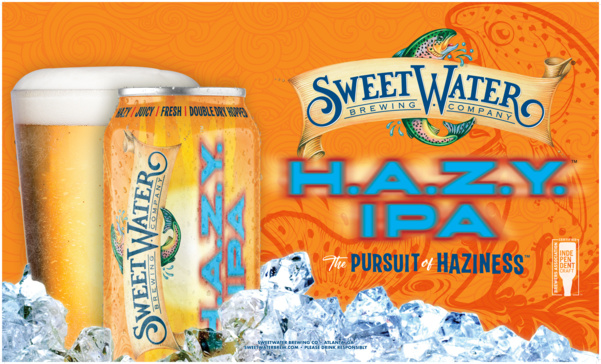 Lekker nieuws op blik van SweetWater Brewing Company