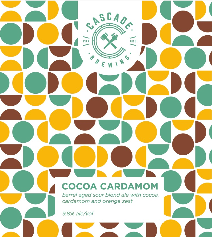 Cascade Brewing Cocoa Cardamom 2018 12x50CL