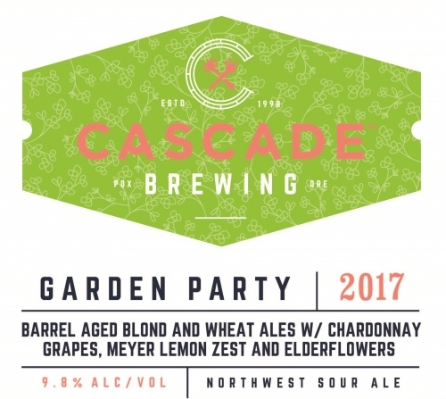 Cascade Brewing Garden Party 2017 12x50CL