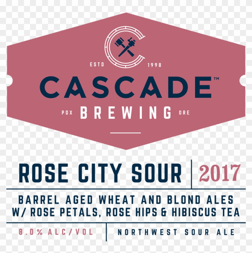 Cascade Brewing Rose City 2017 12x50CL