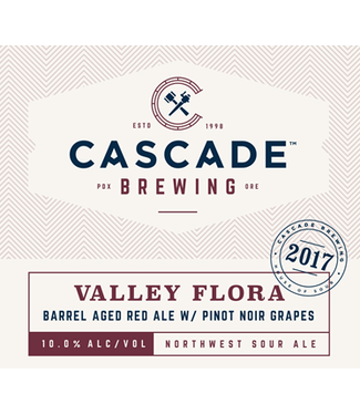 Cascade Brewing Cascade Brewing Valley Flora 2017 12x50CL