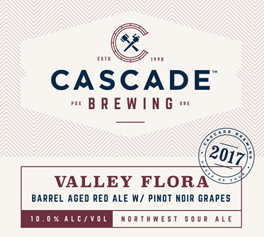 Cascade Brewing Valley Flora 2017 12x50CL
