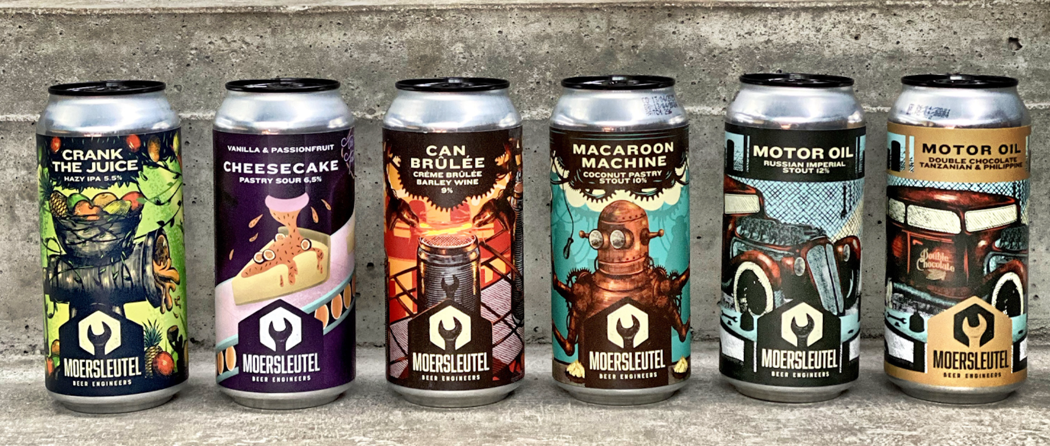 Moersleutels, Uiltjes, Molen- en Keesbieren