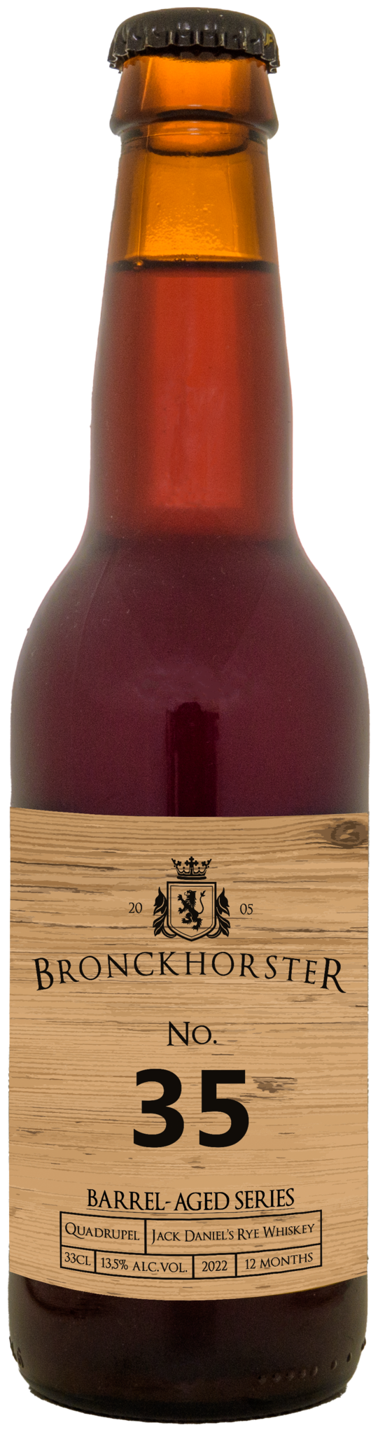 Bronckhorster BA No.35 - Quadrupel Jack Daniels Whiskey 12x33CL