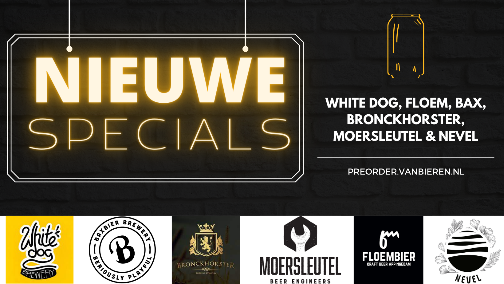 PRE-ORDER NIEUWE SPECIALS