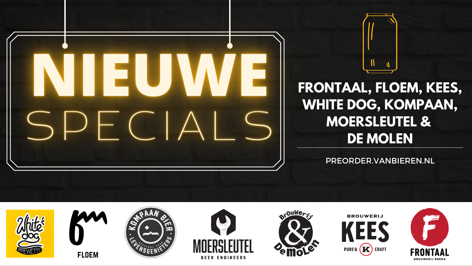 Pre-order de nieuwste bieren