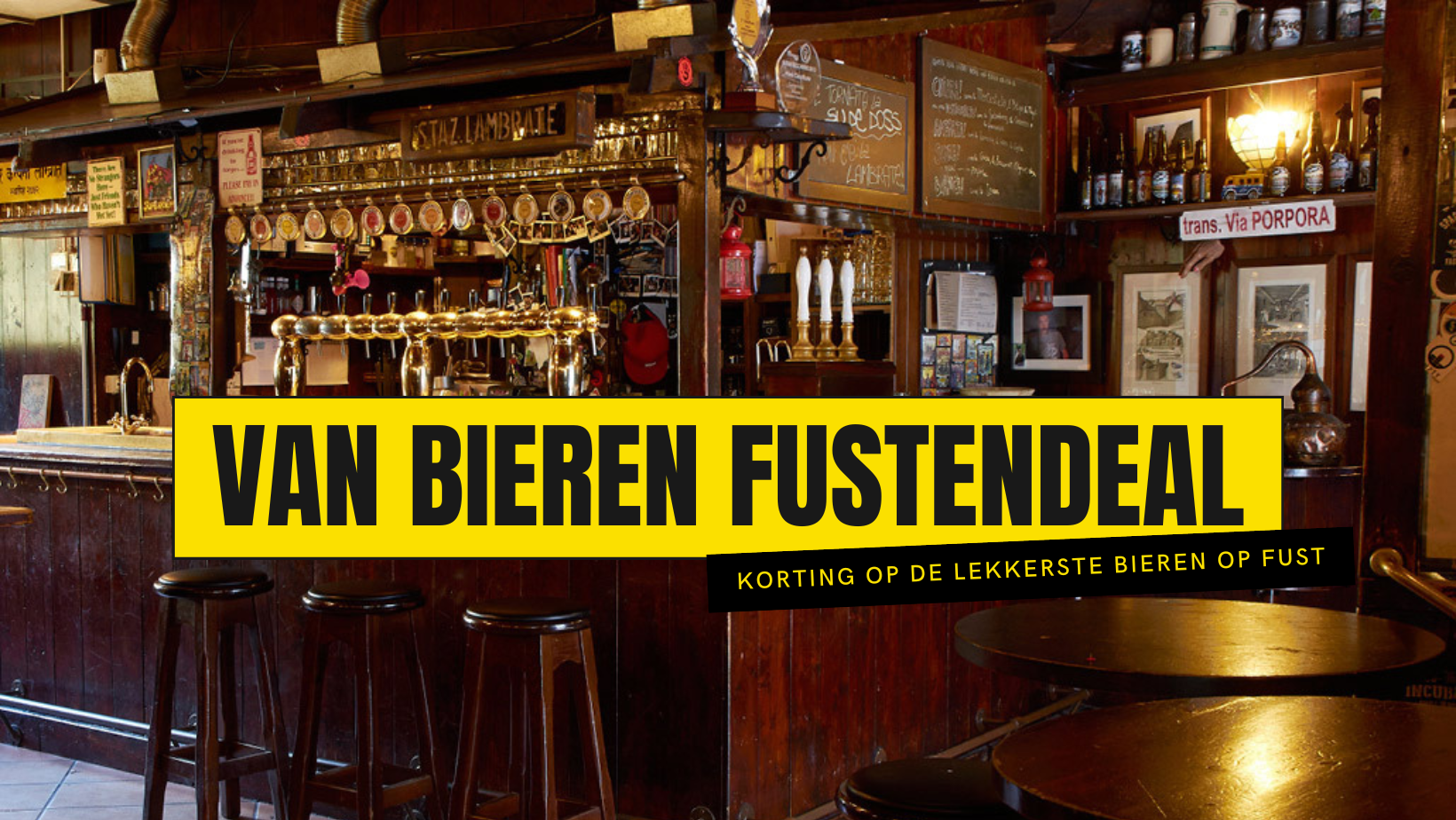 Nieuwe brouwerijen voor de FustenDeal 