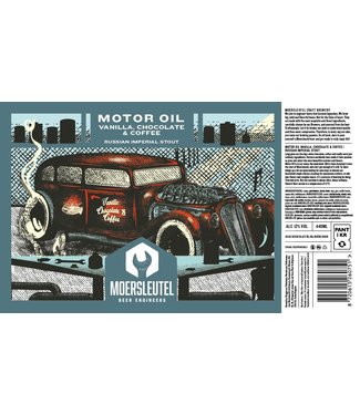 Moersleutel Motor Oil – Vanilla, Chocolate & Coffee
