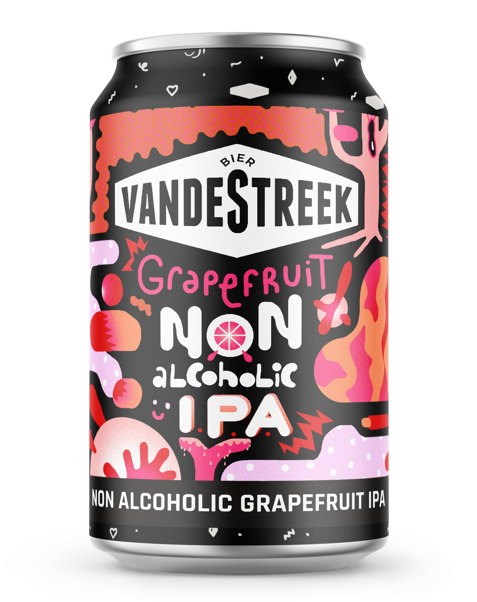 VandeStreek Grapefruit Non Alcoholic IPA 12x33CL