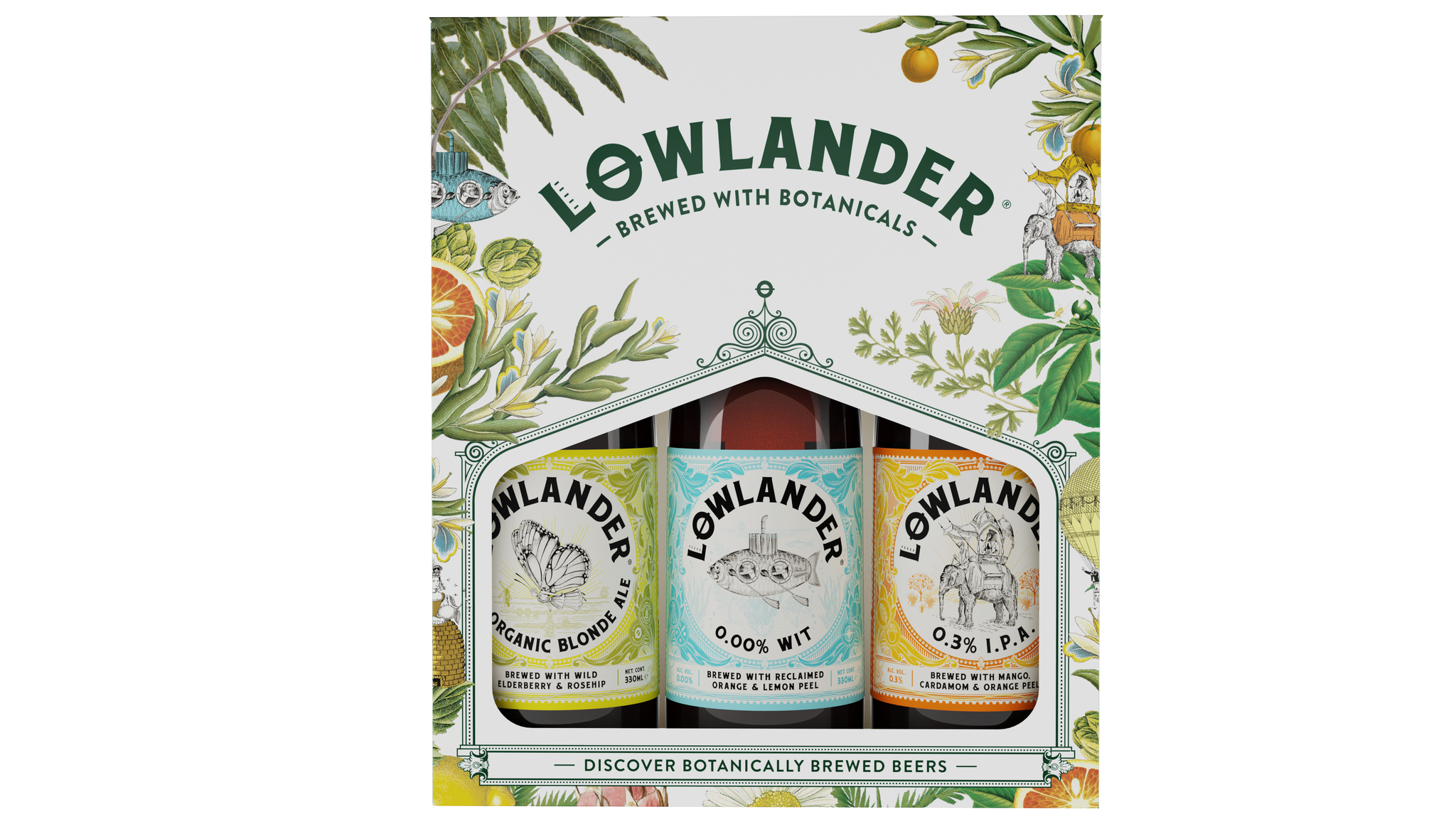 Lowlander Bestsellers Cadeau 3-pack Alcoholvrij 8x3x33CL