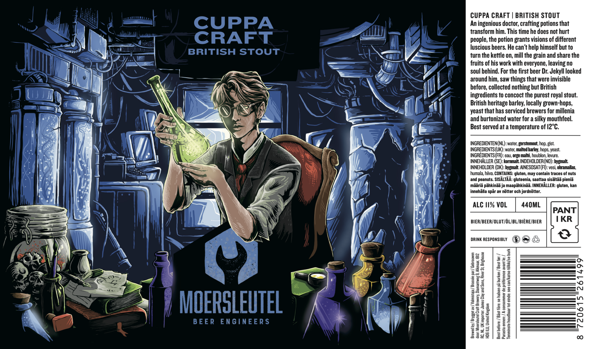Moersleutel Cuppa Craft 24x44CL