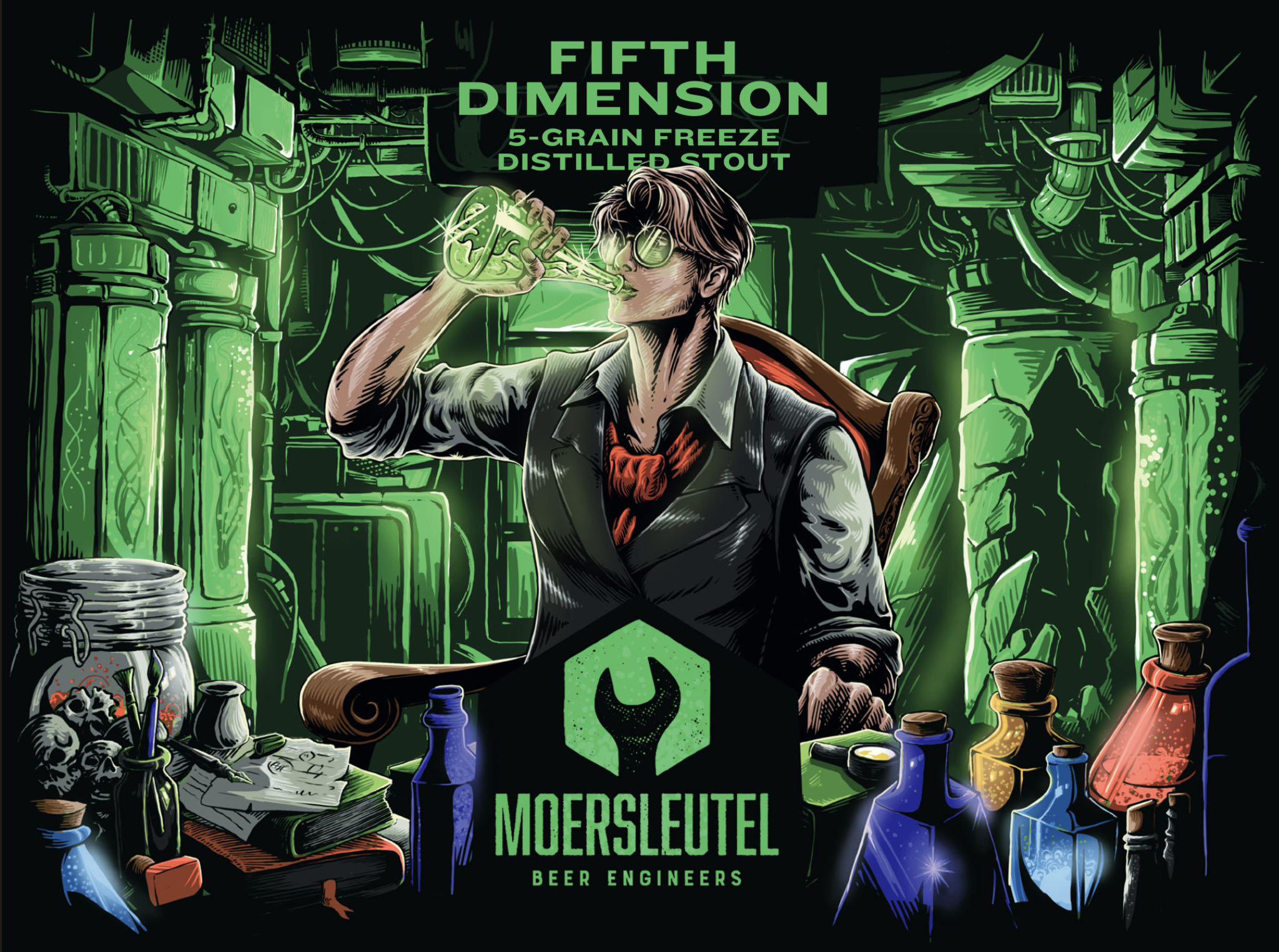 Moersleutel Fifth Dimension, 5 Grain Freeze Distilled