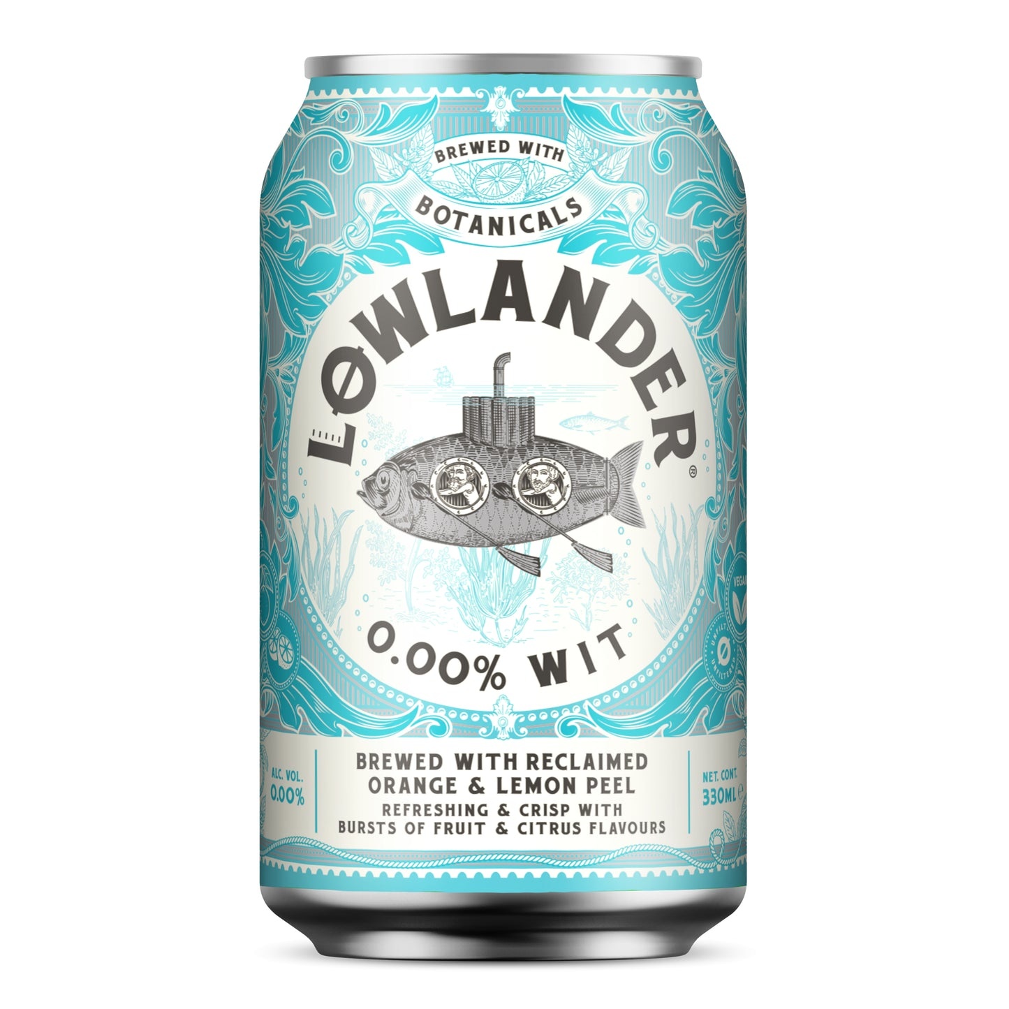 Lowlander 0.0% Wit Blik 12x33CL