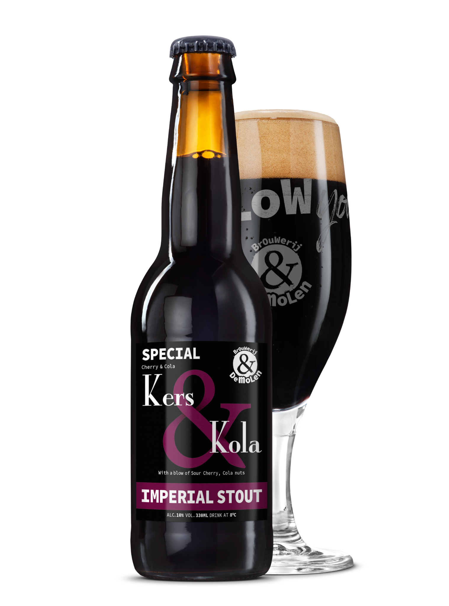 Brouwerij de Molen Kers & kola 24x33CL