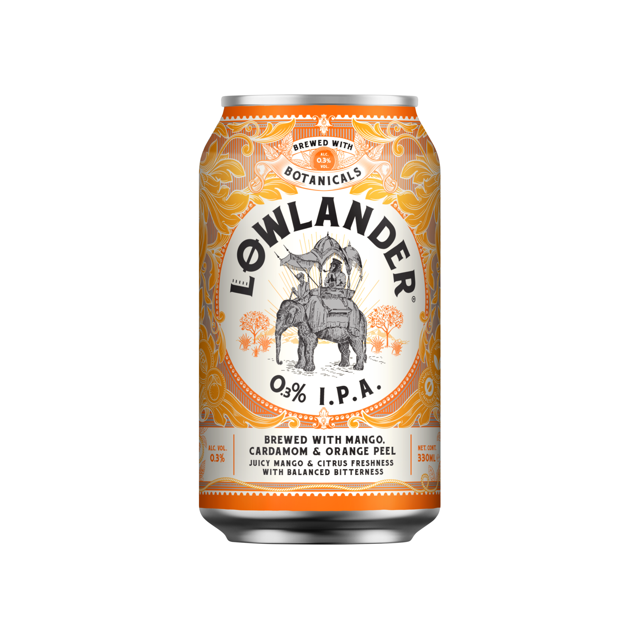 Lowlander Non-Alcoholic Mango IPA 0.3% Blik 12x33CL