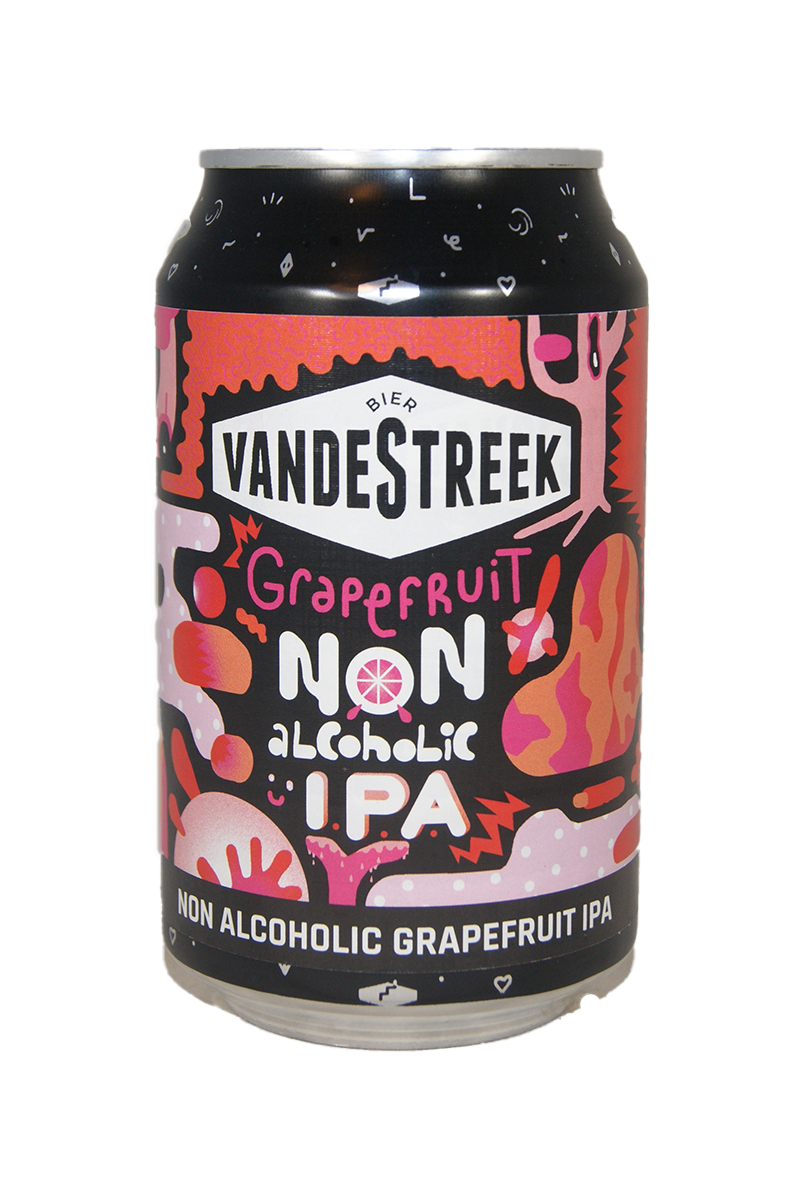 Grapefruit Non Alcoholic IPA 24x33CL Bier groothandel voor horeca en slijterij Van Bieren