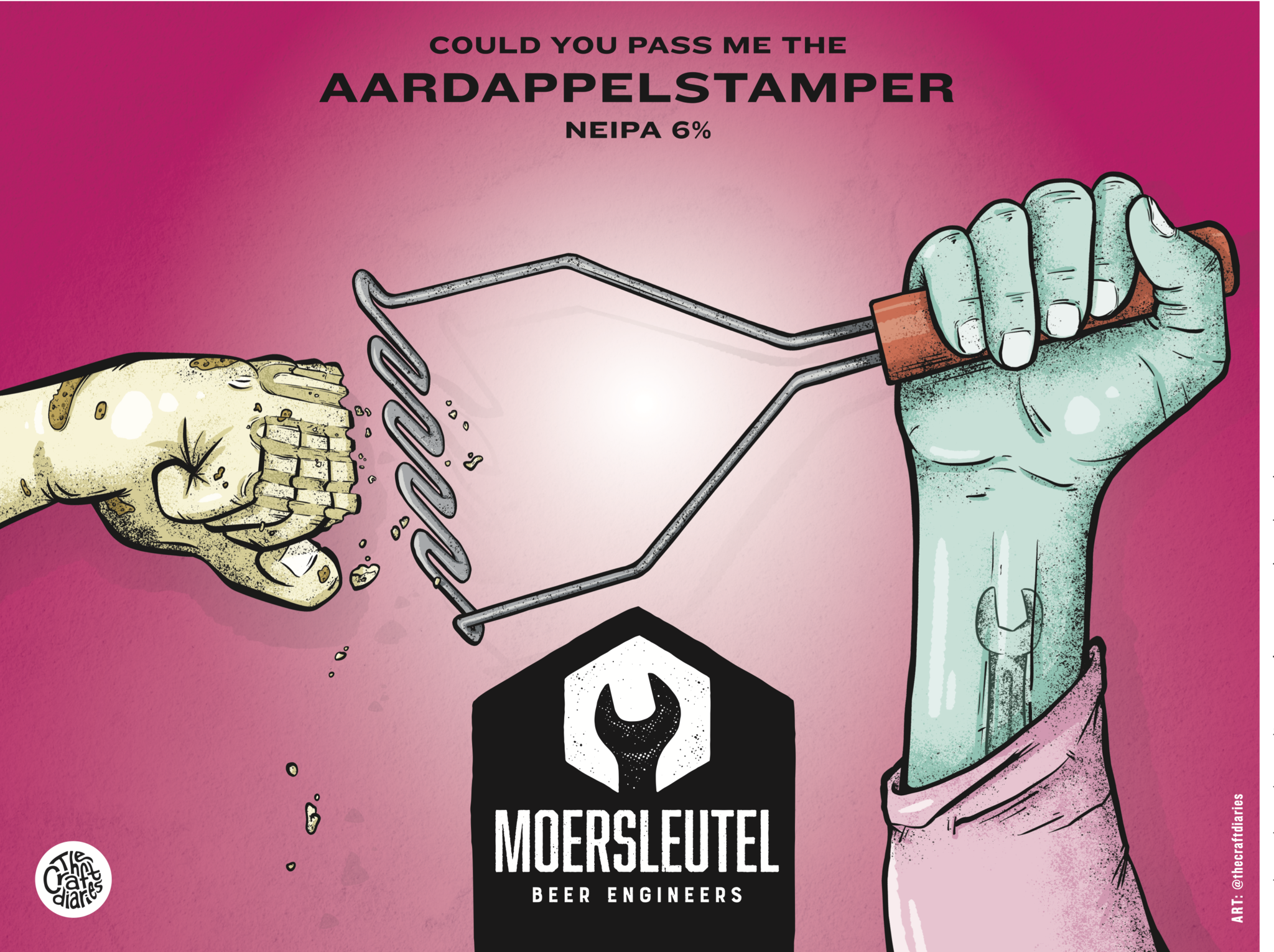 Moersleutel CYPMT Aardappelstamper