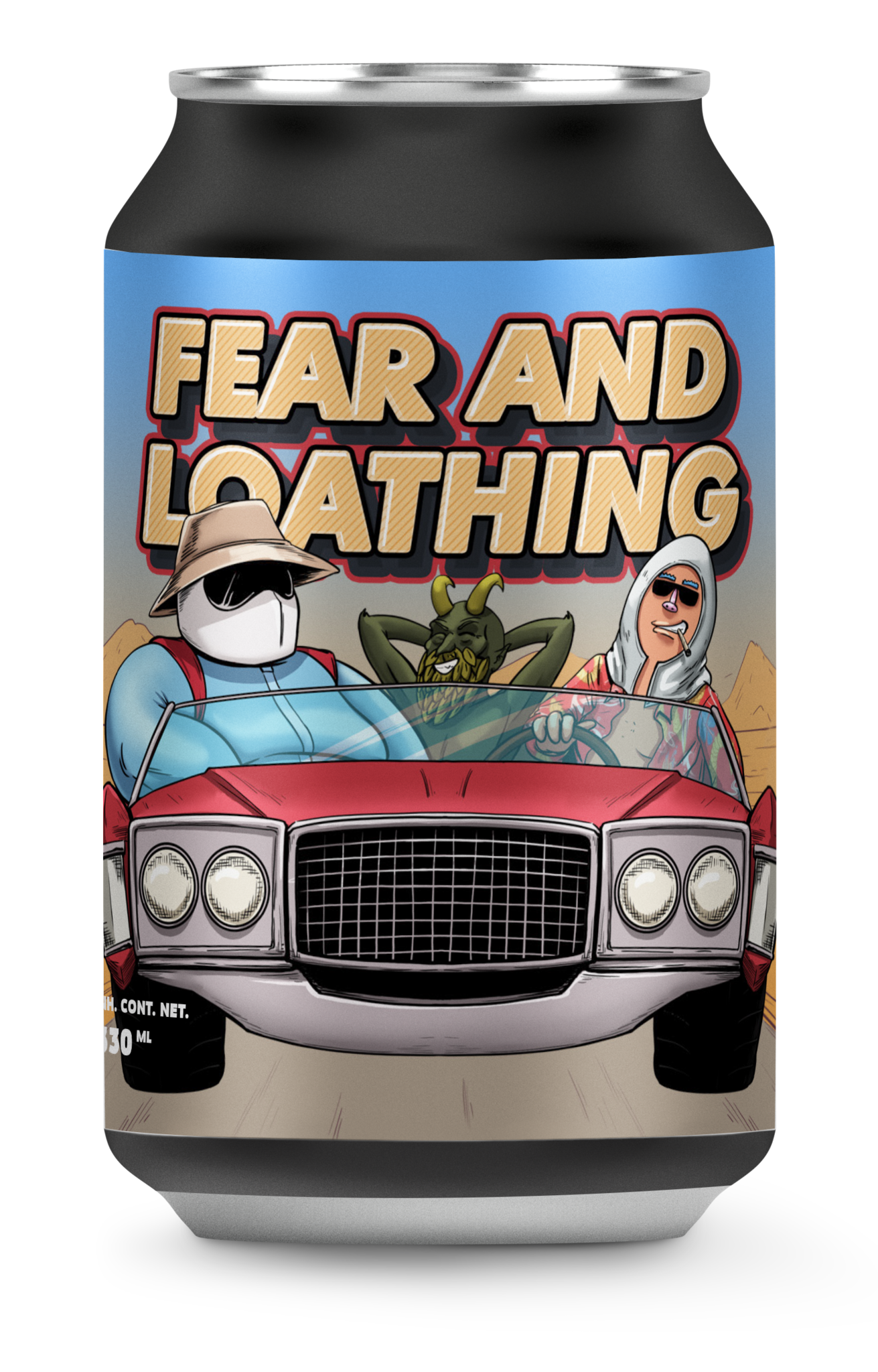 Hop Racer Fear and Loathing 24x33CL