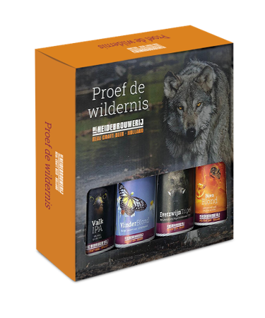 De Heidebrouwerij Geschenkverpakking 5x4x33CL
