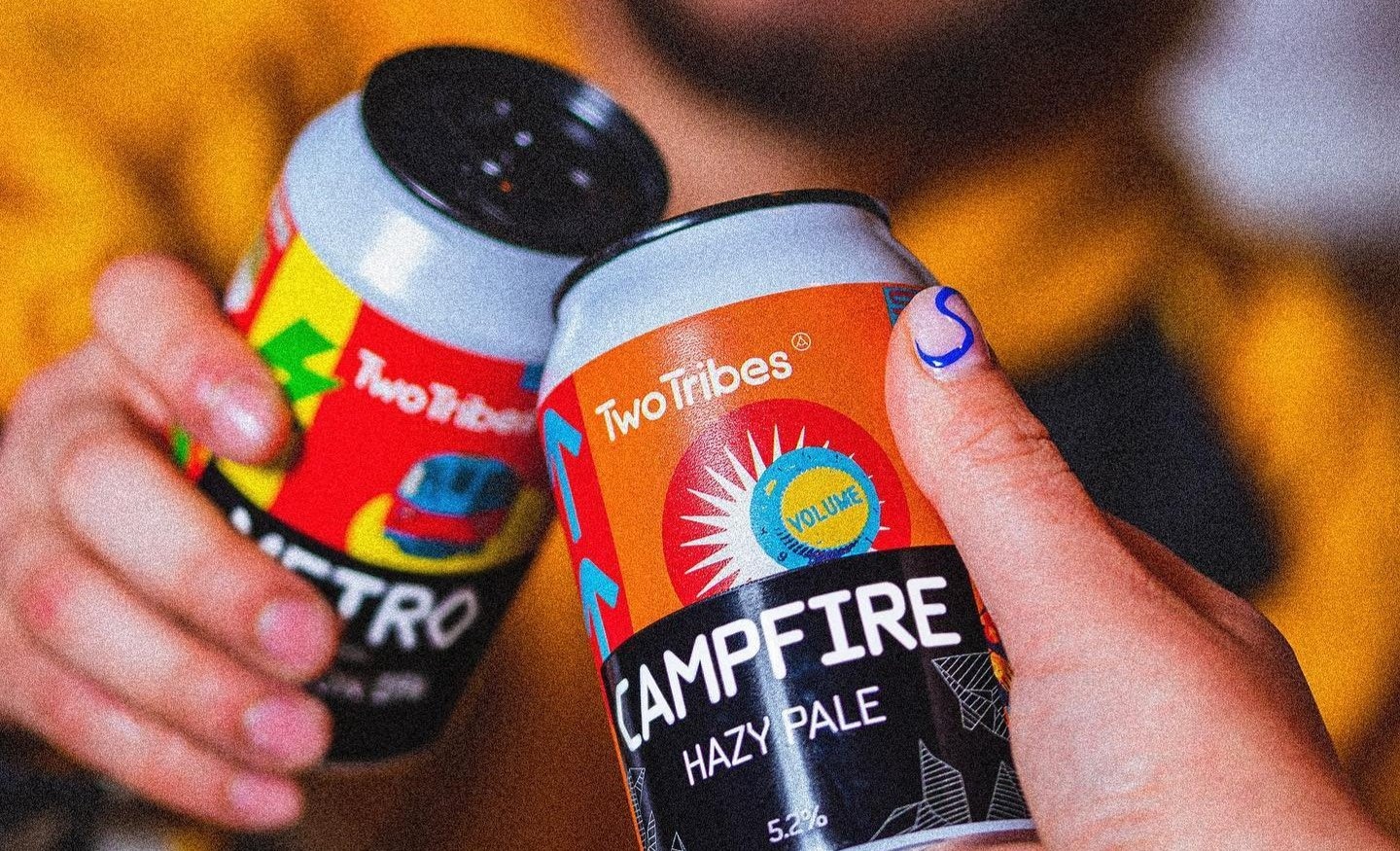 Verse Two Tribes op blik en fust