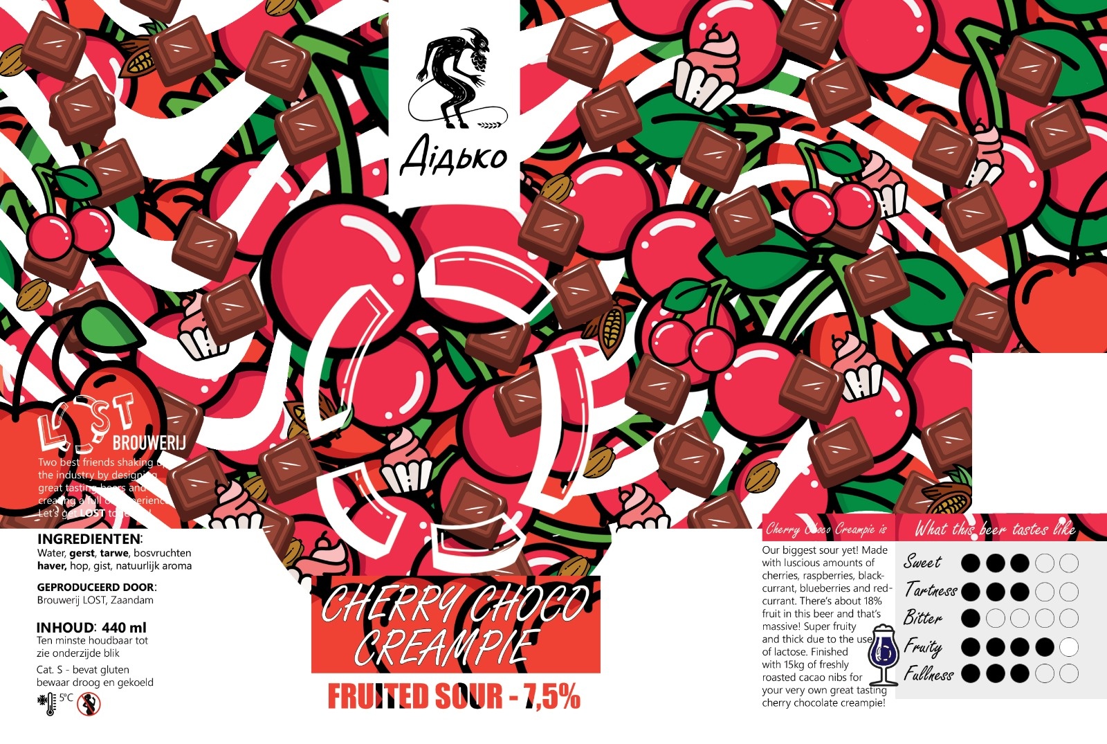 Didko Brewery & Lost Cherry Coco Creampie 24x44CL