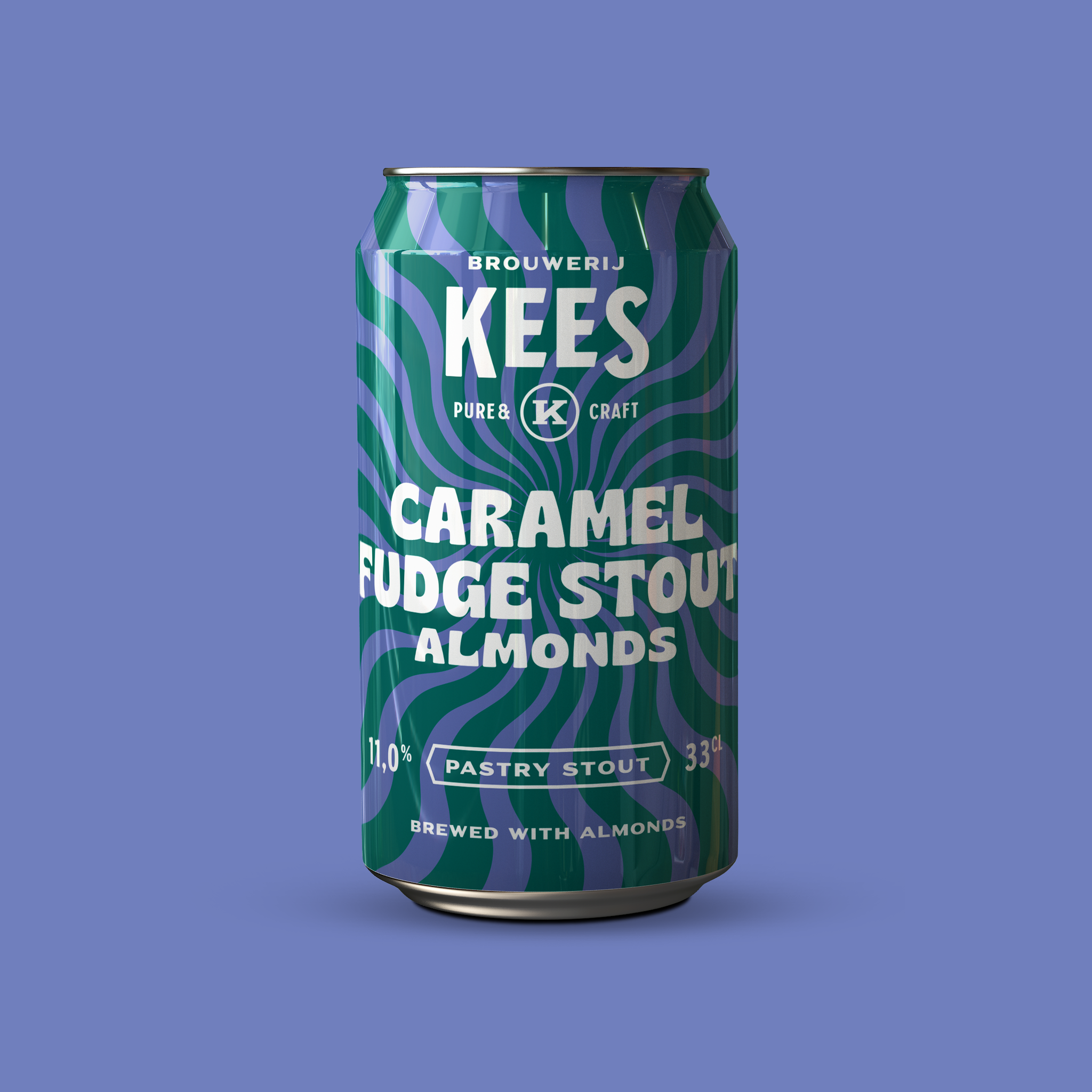 Brouwerij Kees Caramel Fudge Stout Almonds 24x33CL