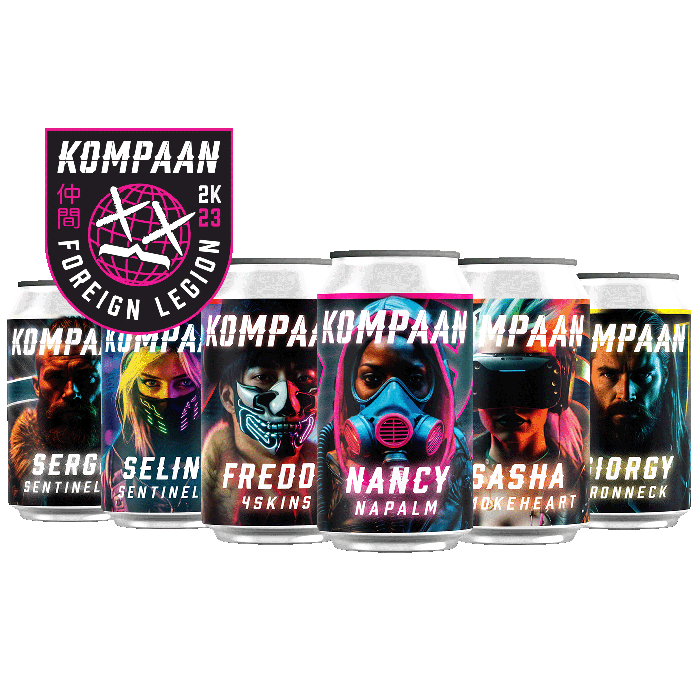Kompaan Foreign Legion BA Mixdoos 12x33CL