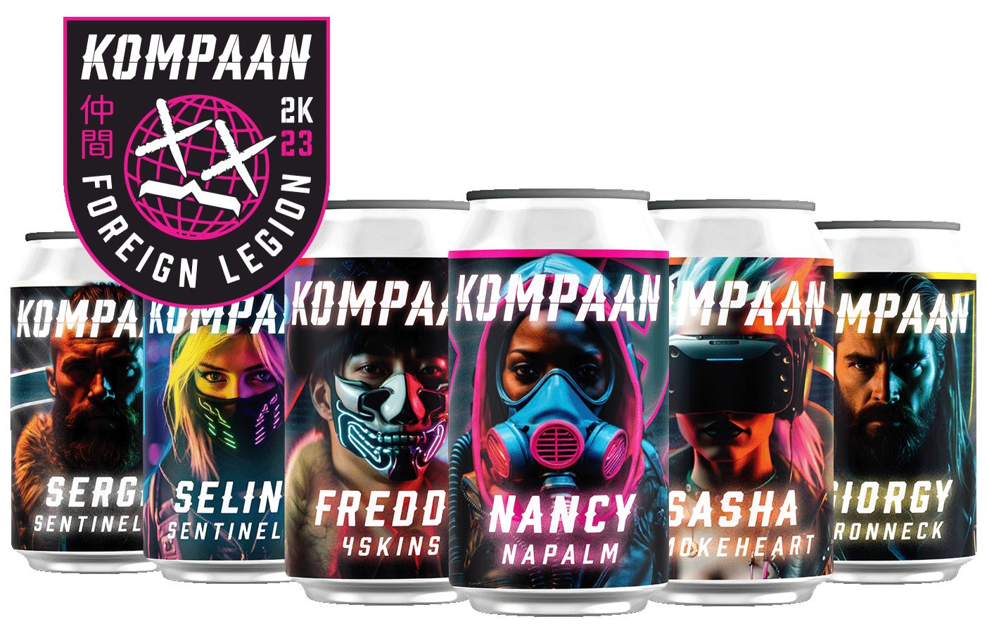 De Kompaan B.A.-serie: Foreign Legion 2023